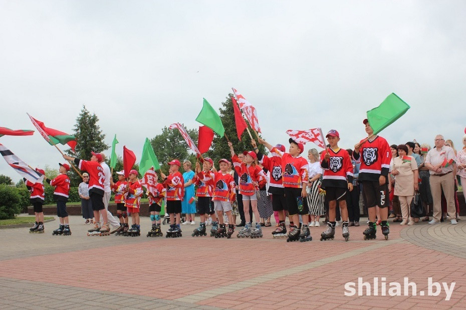Митинг, посвященный Дню Независимости, прошёл в Сморгони