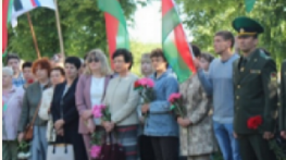 Митинг, посвящённый началу Великой Отечественной войны, прошёл в Сморгони