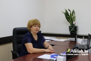 Заместитель председателя райисполкома Татьяна Щеберяко встретилась с работниками филиала облпотребобщества