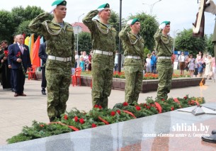 Мітынг, прысвечаны Дню Незалежнасці Рэспублікі Беларусь