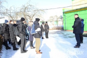 Ученики Сморгонской СШ №1 посетили местный комбинат хлебопродуктов